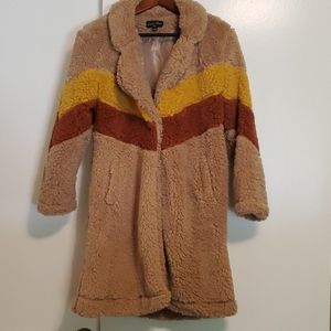 Love Tree Chevron Coat